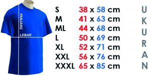 ukuran-kaos