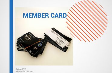 Cetak Kartu Anggota, Member Card
